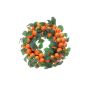 Decorative wreath KERRIE made of mandarins, orange, Ø 12"/30cm