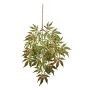 Japanese Maple spray AKAYO with 36 green-red-brown leaves, 24"/60 cm