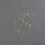 Fake Birch spray NANTE, with flowers, brown, 26"/65cm