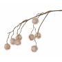 Fake maple branch MARIUS with fruits, cream, 31"/80cm