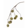 Fake maple branch MARIUS with fruits, yellow, 31"/80cm