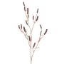 Fake callistemon branch SIRIUS with fruits, dark red, 4ft/120cm