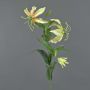 Artificial flower flame lily CELESTE, yellow, 30"/75cm