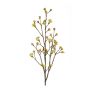 Artificial maple spray LIUVA with blossoms, yellow, 4ft/110cm