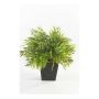 Artificial bamboo HANAKO in zinc pot, 10"/25cm