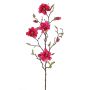 Artificial magnolia MARGA, pink, 31"/80cm, Ø2.4"-3.1"/6-8cm