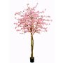 Artificial Japanese cherry blossom tree TIFFY, real stems, flowers, light pink, 8ft/240cm