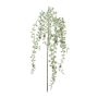 Artificial branch Cedar VOLDEN with cones, frosted, white-green, 4ft/130cm