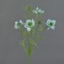Artificial nigella sativa SEVIN, light blue, 26"/65cm, Ø2.4"/6cm