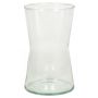 Glass vase LIZ OCEAN, clear, 8"/20cm, Ø4.7"/12cm