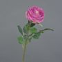 Silk flower cabbage rose CATINCA, pink, 24"/60 cm