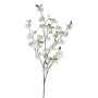 Artificial Japanese flowering cherry branch FYNLOK with flowers, light pink, 4ft/125cm