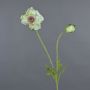 Decorative flower Poppy MESOP, white, 26"/65cm