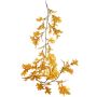Fake oak garland ERASMIA, yellow-orange, 6ft/180cm