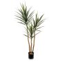 Artificial yucca HELVETIOS, green-grey, 5ft/160cm