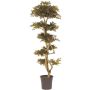 Decorative tree Japanese maple SLAWIK, real stem, green-red, 6ft/185cm - Made in Italy