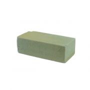 Artificial foam brick NOKA for artificial flowers, grey, 9"x4.3"x3.1"/23x11x8cm