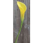 Artificial calla lily EILEEN, yellow, 30"/75cm