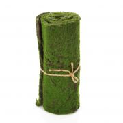 Fleece mat of moss CUNO, green-brown, 3ftx11"/97x29cm