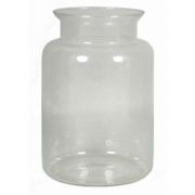 Glass vase KARIN OCEAN, clear, 25cm, Ø17cm