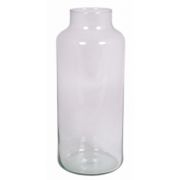 Glass table vase SIARA, clear, 35cm, Ø15cm