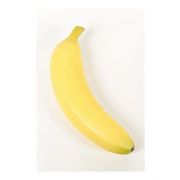 Artificial banana FAVIO, yellow, 8"/20cm