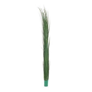 Plastic reed grass DIVO, on spike, dark green, 4ft/130cm