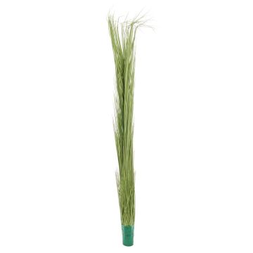 Plastic reed grass DIVO, on spike, light green, 4ft/130cm