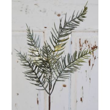 Artificial twig cypress ZOLTAN, green, 30"/75cm
