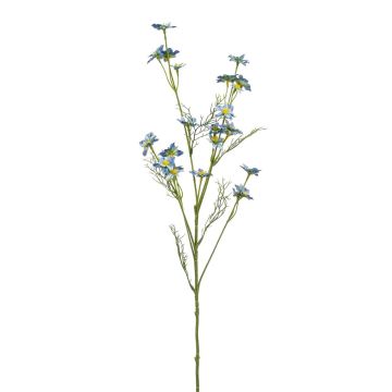 Artificial columbine flower SCRUFFY, light blue, 28"/70cm