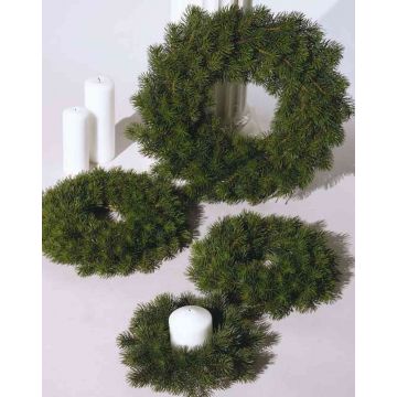 Artificial fir wreath ELMON, Ø14"/35cm