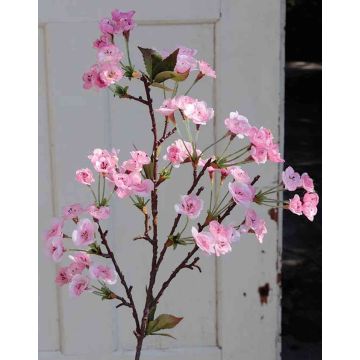 Artificial Japanese cherry blossom spray ARILA, light pink, 33"/85cm