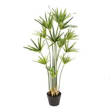 Plastic cyperus papyrus grass ZAHIR, green, 3ft/105cm
