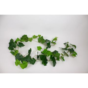 Artificial Grapevine garland TAVEL, green, 6ft/185cm