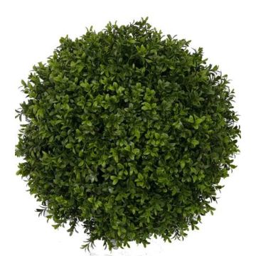 Boxwood Ball TOM, 1,835 leaves, wooden core, 20"/50cm, weather-resistant
