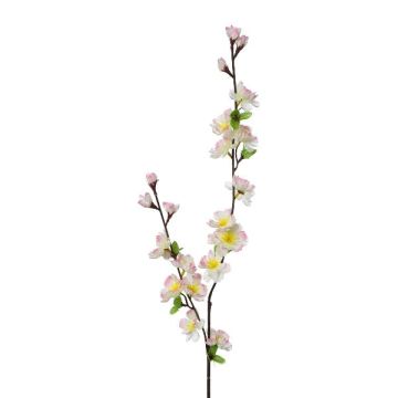 Artificial branch Japanese flowering cherry SLORIX with flowers, pink-white, 33"/85cm