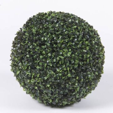 Artificial Boxwood ball HEINZ, plastic grid, Ø 10"/25cm