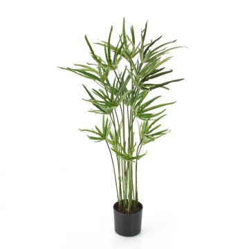 Plastic cyperus papyrus grass HAMADI, green, 31"/80cm