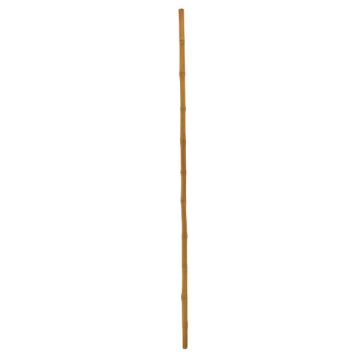 Plastic Bamboo cane CHIYOKO, brown, 7ft/200cm, Ø 1.2"/3cm