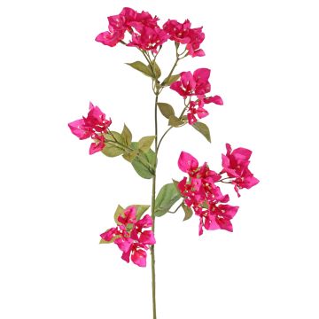 Artificial bougainvillea spray NAJEM with flowers, pink, 31"/80cm