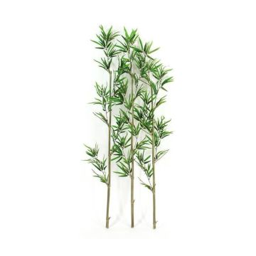 Artificial bamboo sticks HILLEGONDE, natural stems, crossdoor, 6ft/175cm - Made in Italy