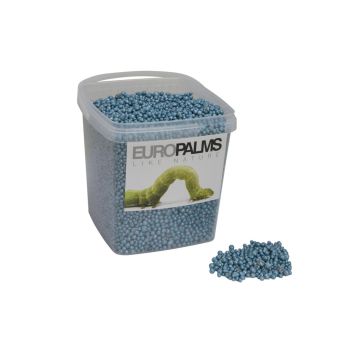 Expanded clay balls PERLA for decoration, granules, shiny turquoise, 1-4mm, 5,5l bucket, Made in Germany