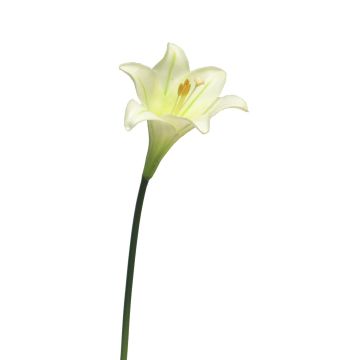 Artificial easter lily flower XINGWANG, cream, 18"/45cm