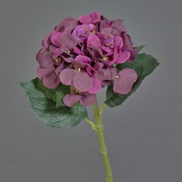 Artificial hydrangea FUXIANG, purple, 20"/50cm