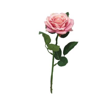 Artificial rose YITIAN, antique pink, 12"/30cm