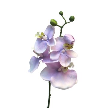 Artificial Phalaenopsis orchid branch WENSHUO, pink-purple, 22"/55cm