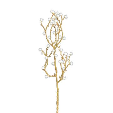 Decorative gypsophila branch YUHAN, cream, 28"/70cm