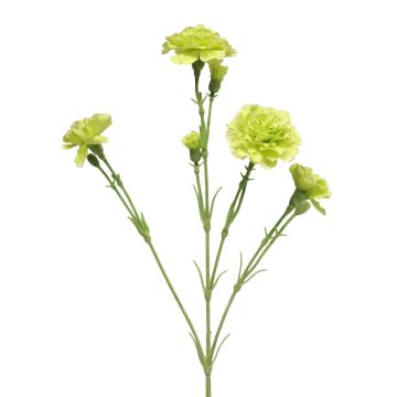 Artificial carnation AHONG, light green, 24"/60cm