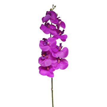 Artificial Phalaenopsis orchid branch SONGYA, pink, 3ft/105cm