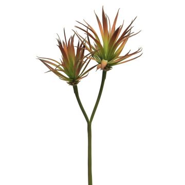 Artificial Agave decipiens branch DONGAO, red-green, 26"/65cm